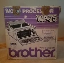Brother em 630 typewriter user manual online